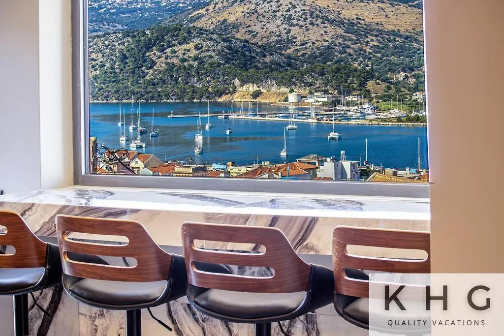 Lägenhet Designer'S Penthouse, Top View! + Car Offer Argostoli